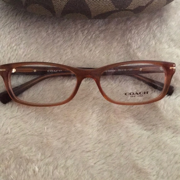 COACH Glasses Milkey Saddle NWT - Picture 2 of 4